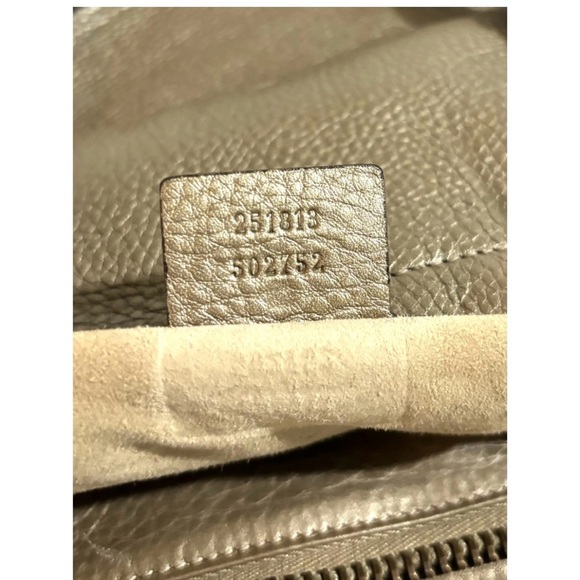 Gucci beige large leather handle handbag - Picture 9 of 11